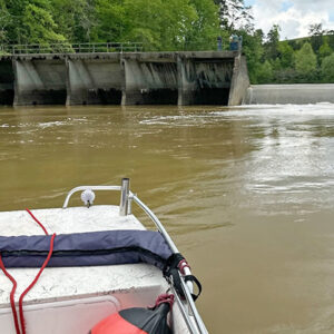 Search continues for missing fisherman near Laurel Lake's City Dam